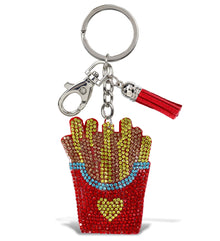 SPARKLING RHINESTONES CHARM - FRIES