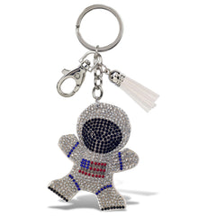 SPARKLING RHINESTONES CHARM - ASTRONAUT