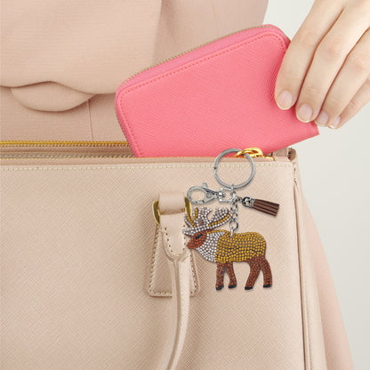 SPARKLING RHINESTONES CHARM - ELK