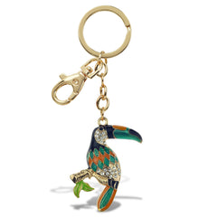 GOLD SPARKLING CHARMS - TOUCAN