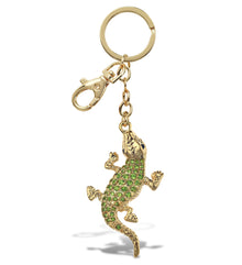 GOLD SPARKLING CHARMS - ALLIGATOR