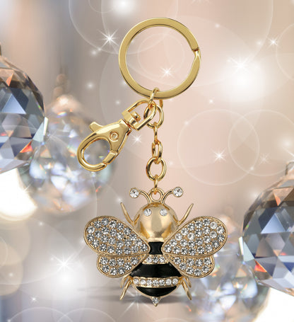GOLD SPARKLING CHARMS - BEE
