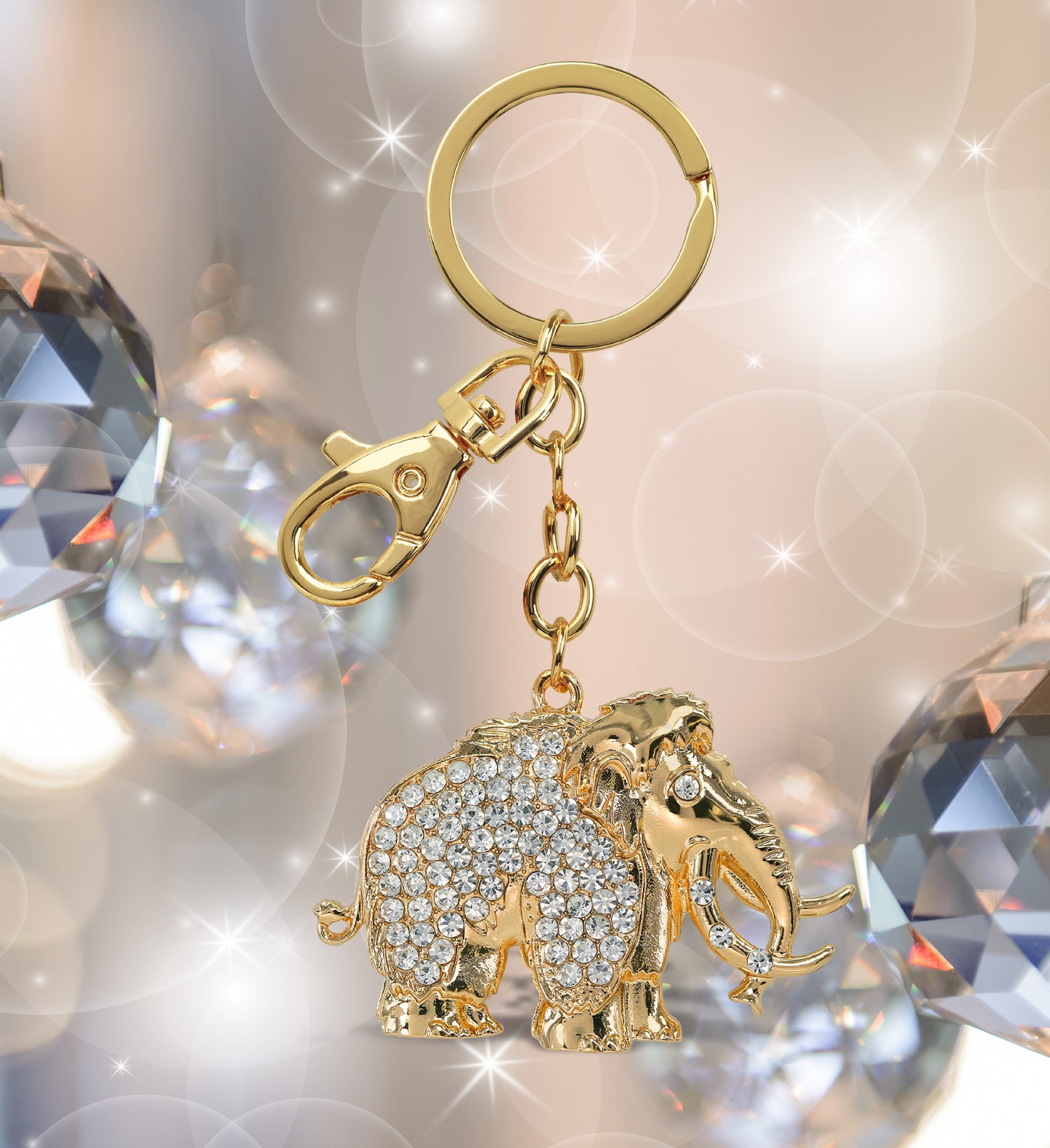 GOLD SPARKLING CHARMS - MAMMOTH
