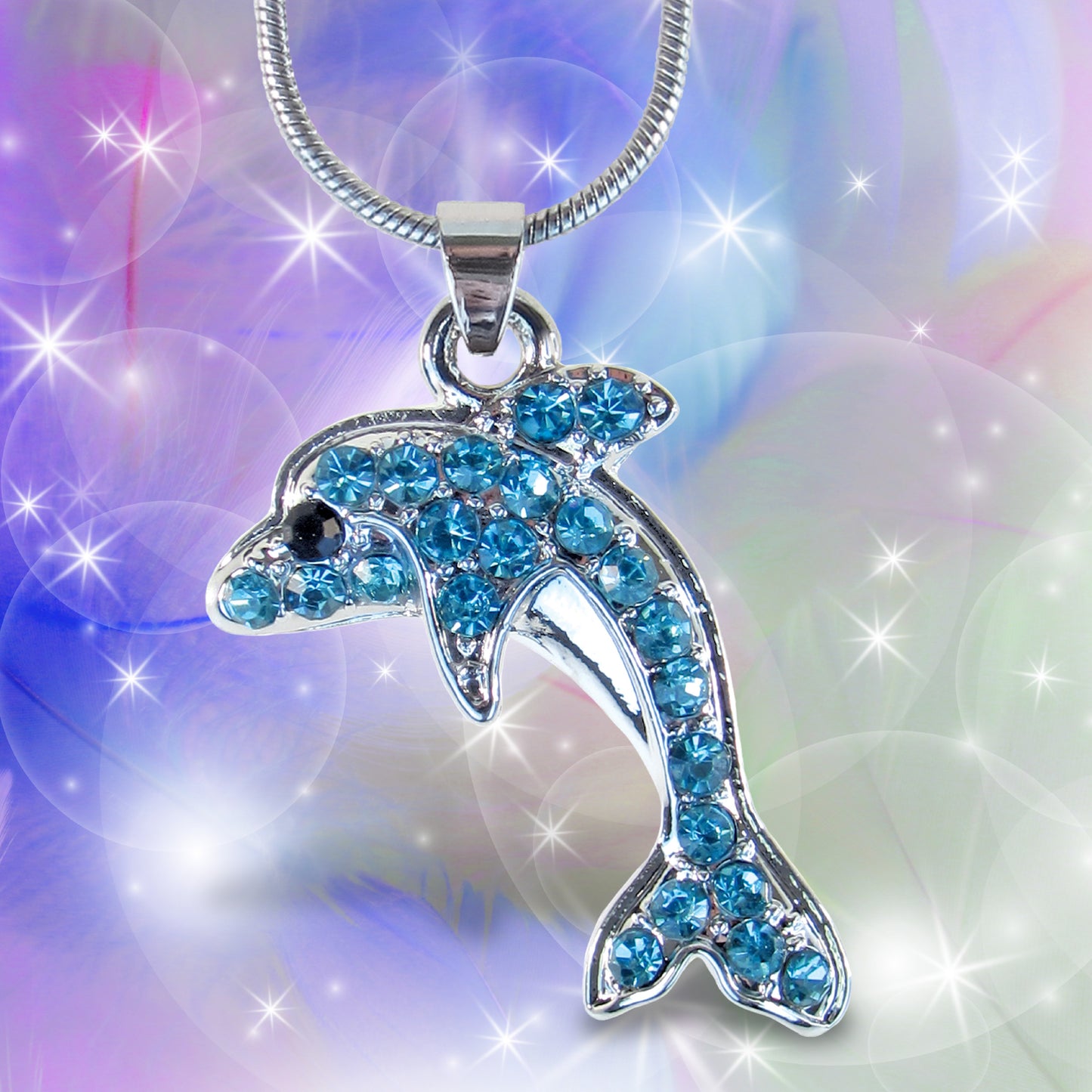 SPARKLING NECKLACE - DOLPHIN