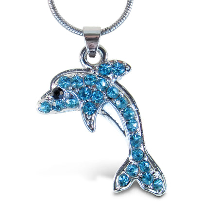 SPARKLING NECKLACE - DOLPHIN