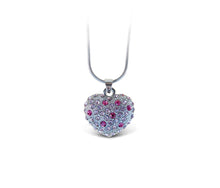 SPARKLING NECKLACE - PINK HEART