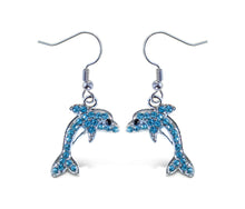 SPARKLING EARRINGS - DOLPHIN