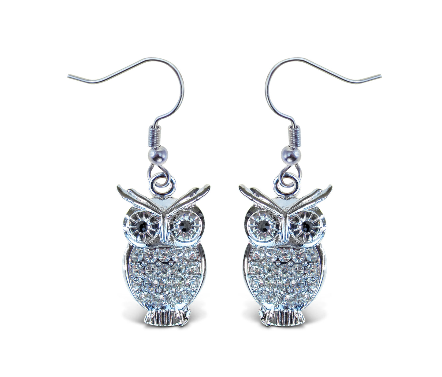 SPARKLING EARRINGS - OWL
