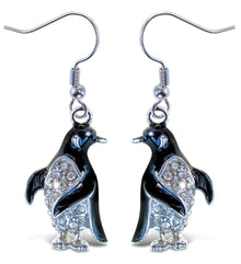 SPARKLING EARRINGS - PENGUIN