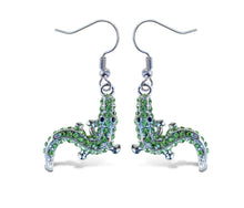 SPARKLING EARRINGS - ALLIGATOR