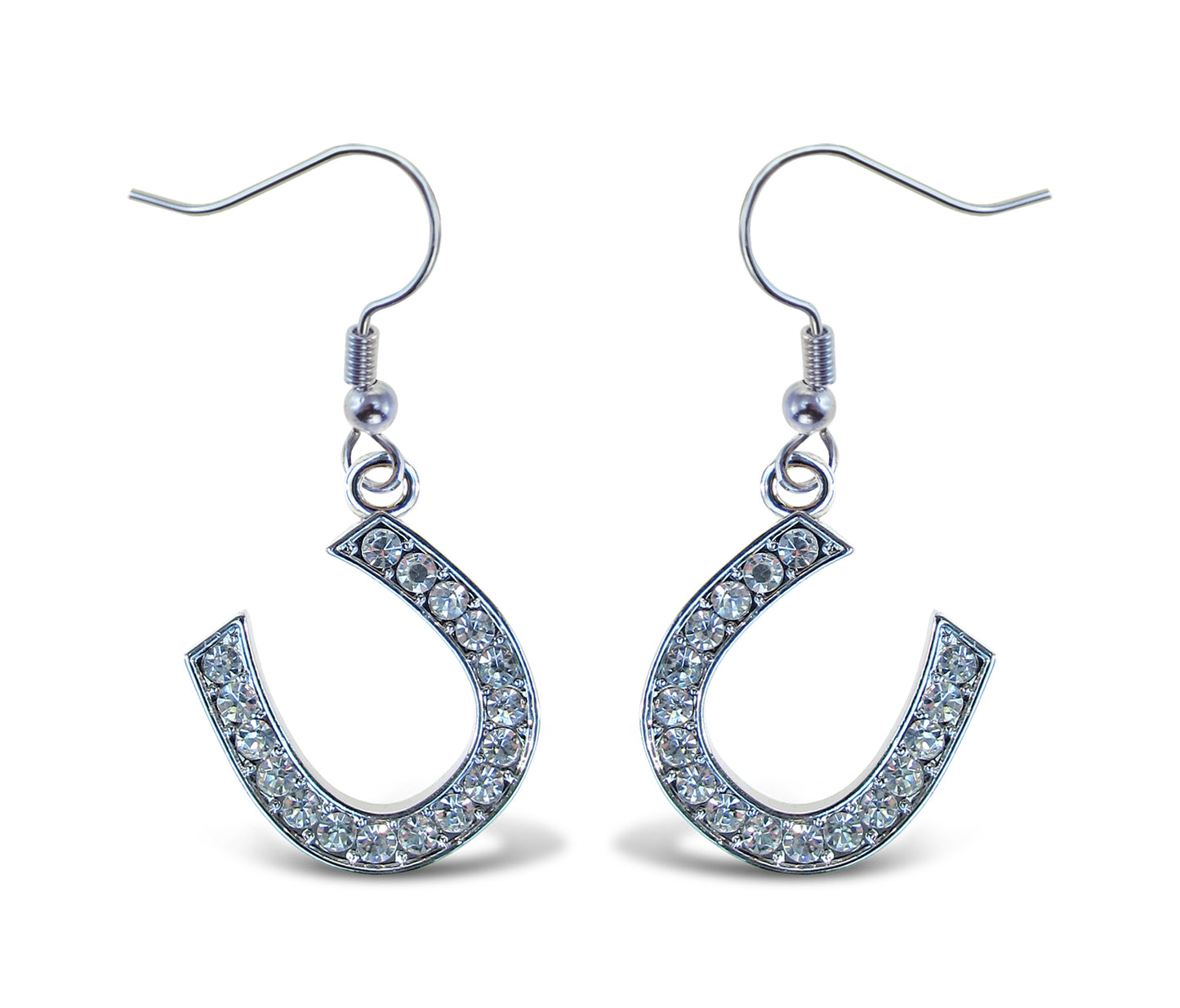 SPARKLING EARRINGS - HORSE SHOE