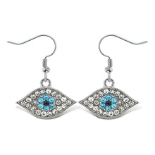 SPARKLING EARRINGS - EVIL EYE