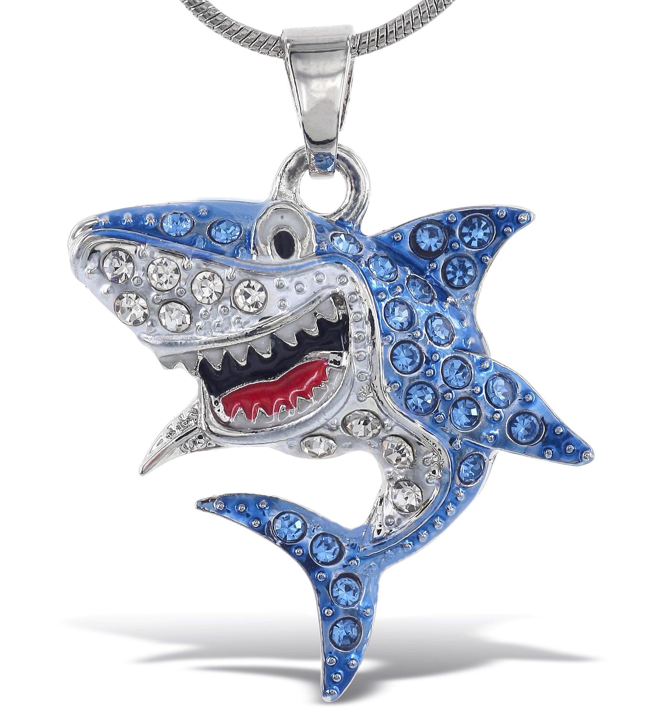 SPARKLING NECKLACE - SHARK