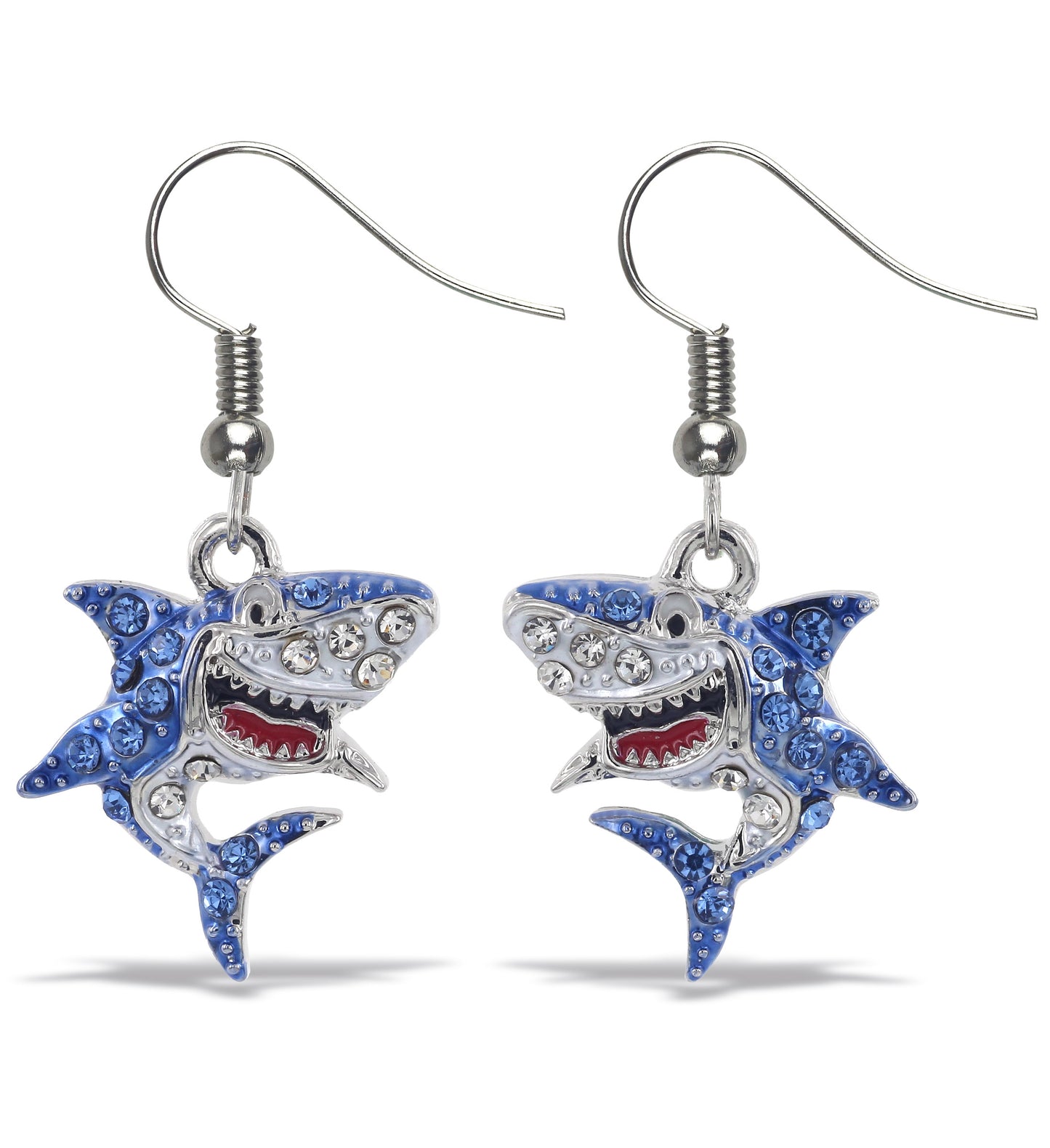 SPARKLING EARRINGS - SHARK
