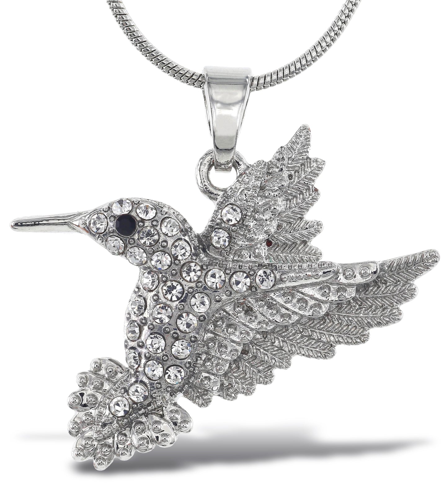 SPARKLING NECKLACE - HUMMINGBIRD