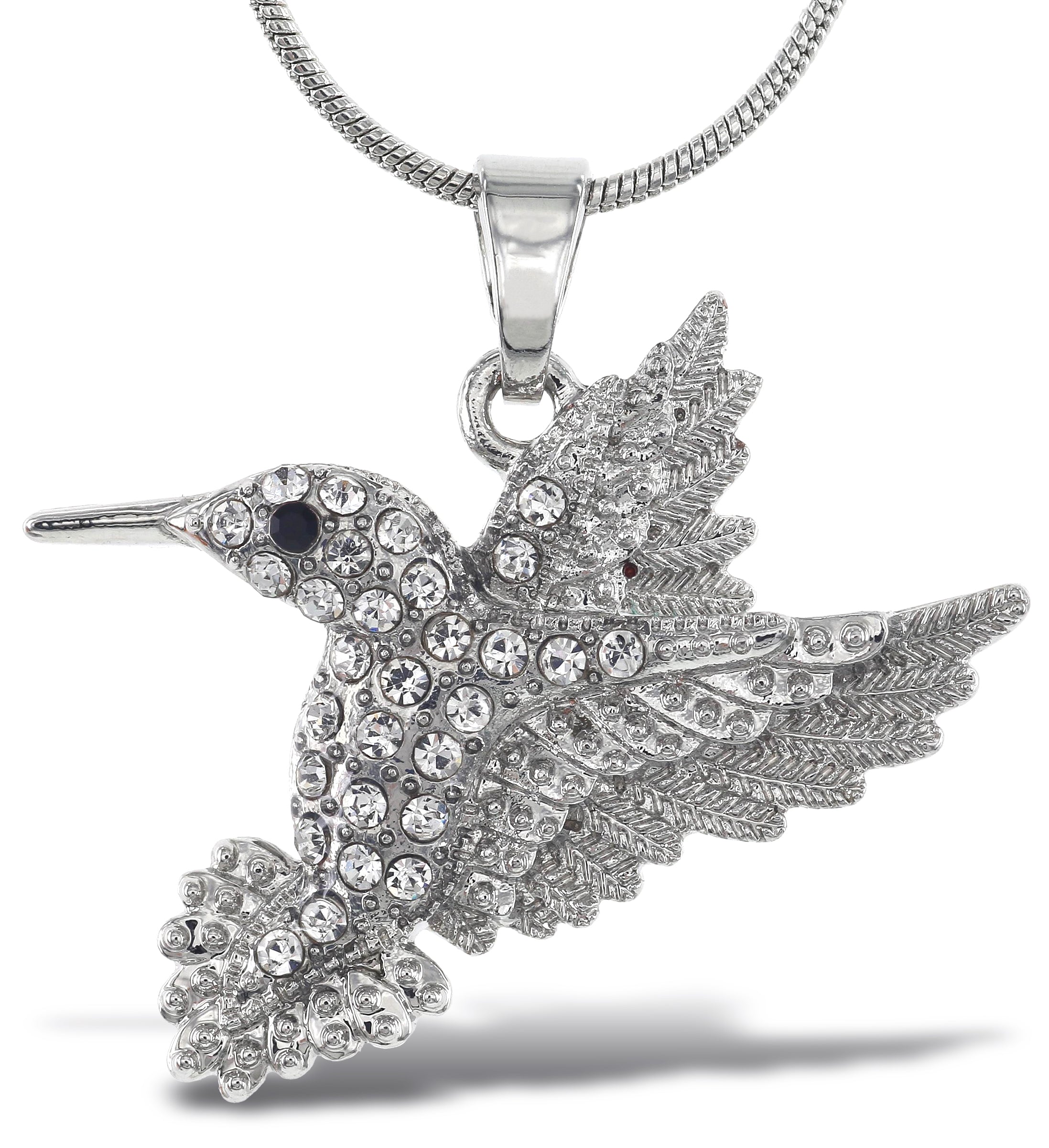 SPARKLING NECKLACE - HUMMINGBIRD