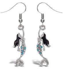 SPARKLING EARRINGS - MERMAID