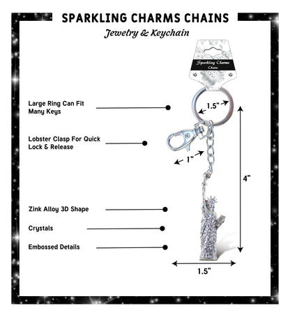SPARKLING CHARMS - STATUE OF LIBERTY