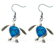EARRINGS - DANGLE POST - FISH HOOK - SEA TURTLE