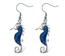 EARRINGS - DANGLE POST - FISH HOOK - SEA HORSE