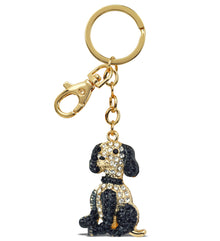 GOLD SPARKLING CHARMS - BEAGLE DOG
