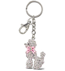 SPARKLING CHARMS - FANCY PINK POODLE