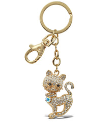 GOLD SPARKLING CHARMS - STYLISH CAT