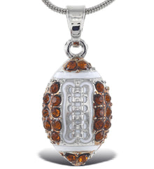 SPARKLING NECKLACE - FOOTBALL