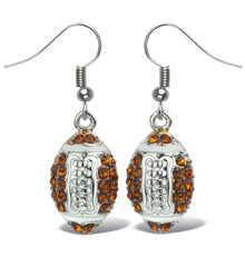 SPARKLING EARRINGS - FOOTBALL