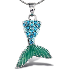 SPARKLING NECKLACE - MERMAID TAIL