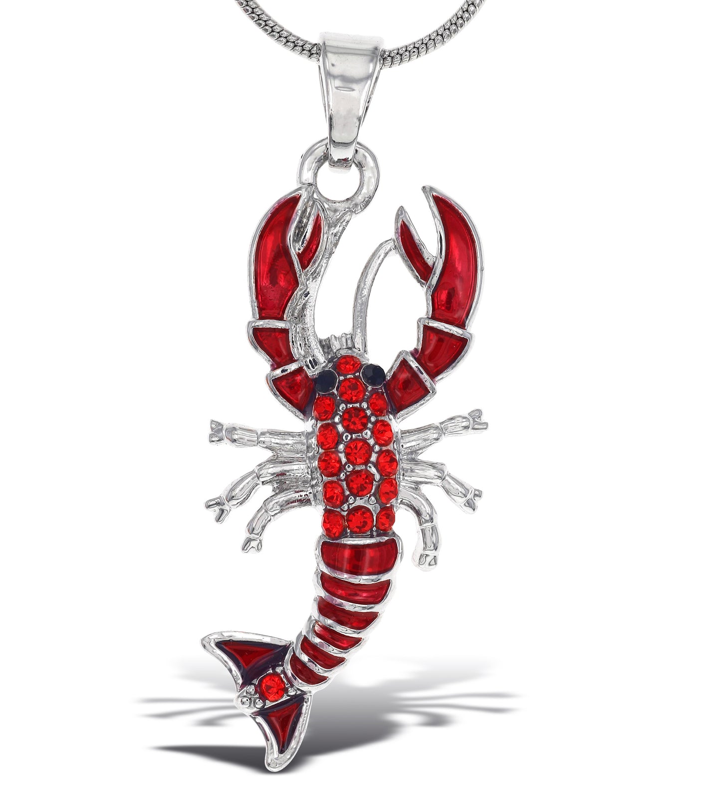 SPARKLING NECKLACE - LOBSTER
