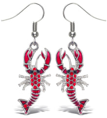 SPARKLING EARRINGS - LOBSTER