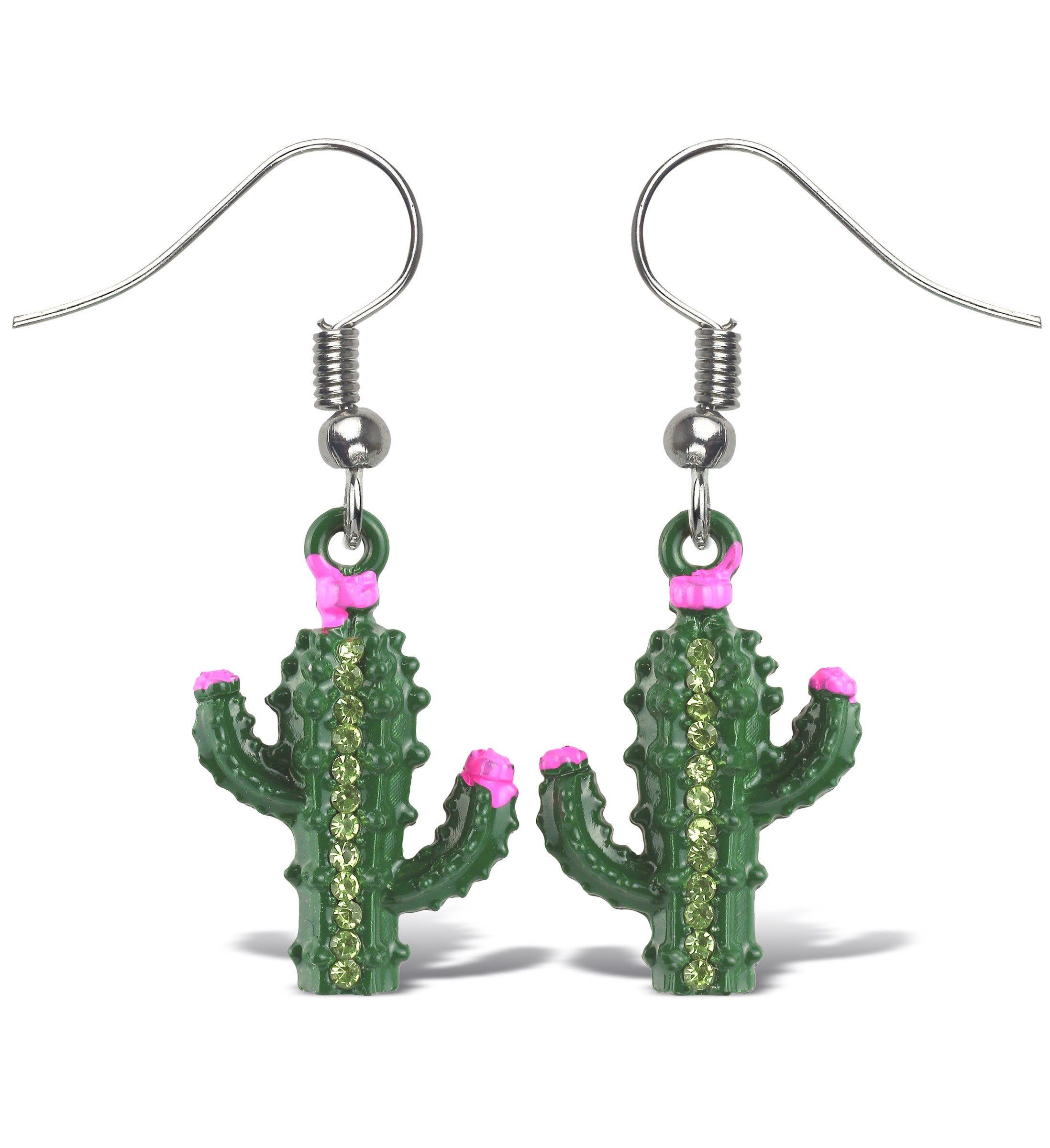 SPARKLING EARRINGS - CACTUS