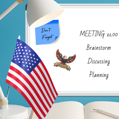 RESIN MAGNETS - USA FLAG - FREEDOM EAGLE