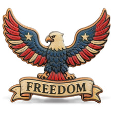 RESIN MAGNETS - USA FLAG - FREEDOM EAGLE