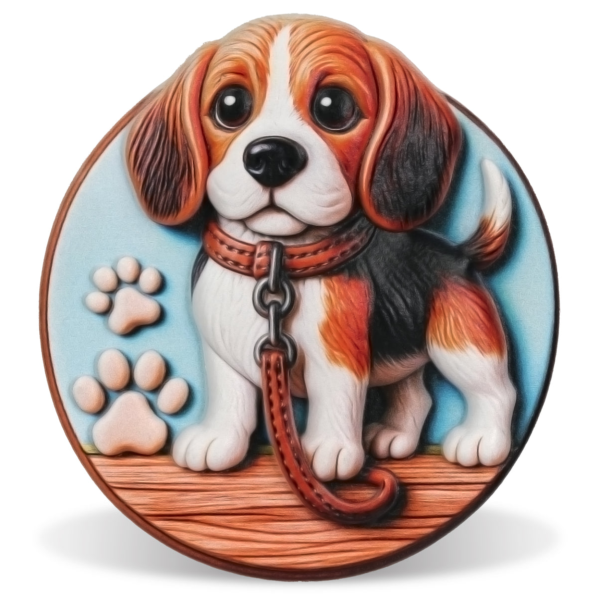 RESIN MAGNETS - BEAGLE DOG