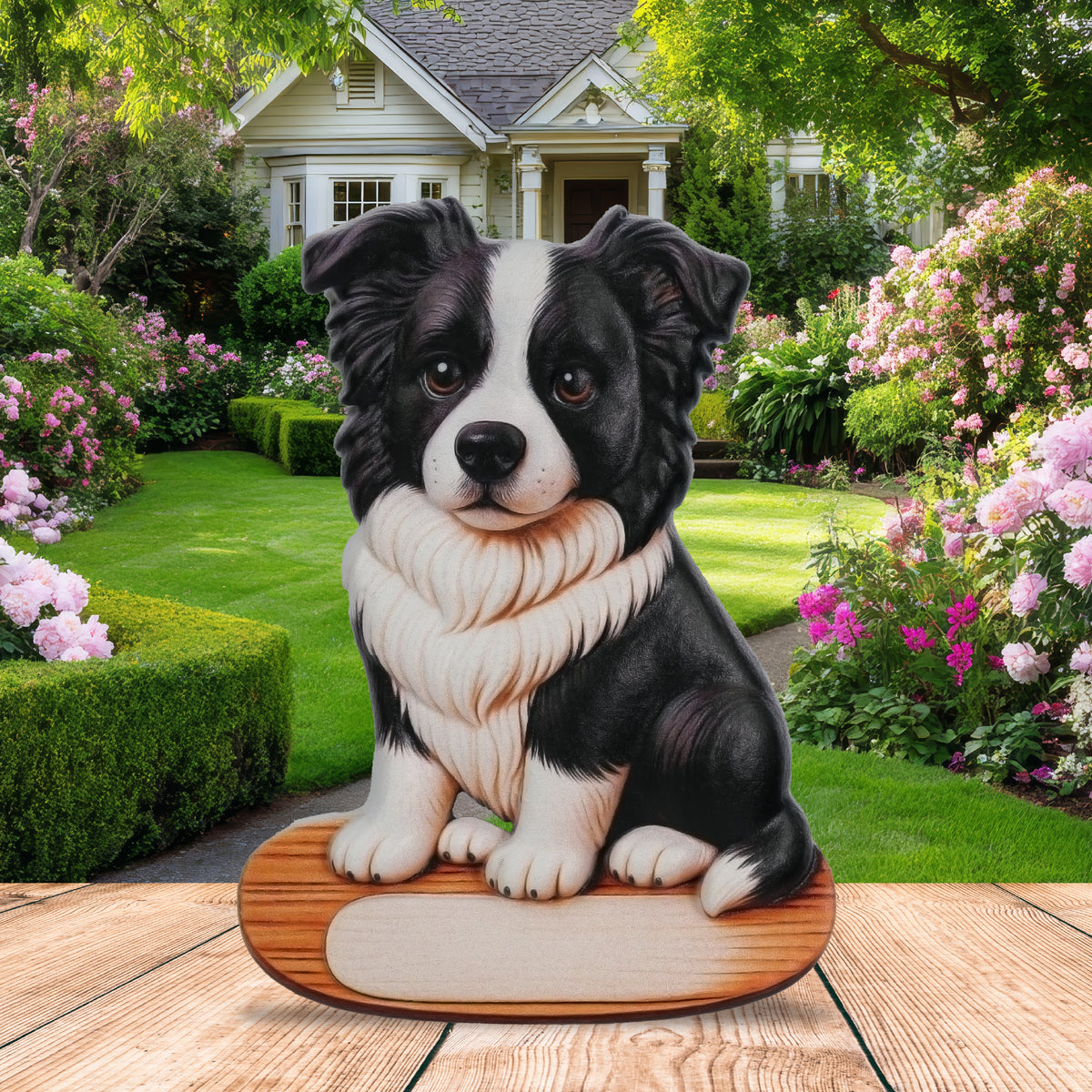 RESIN MAGNETS - BORDER COLLIE DOG