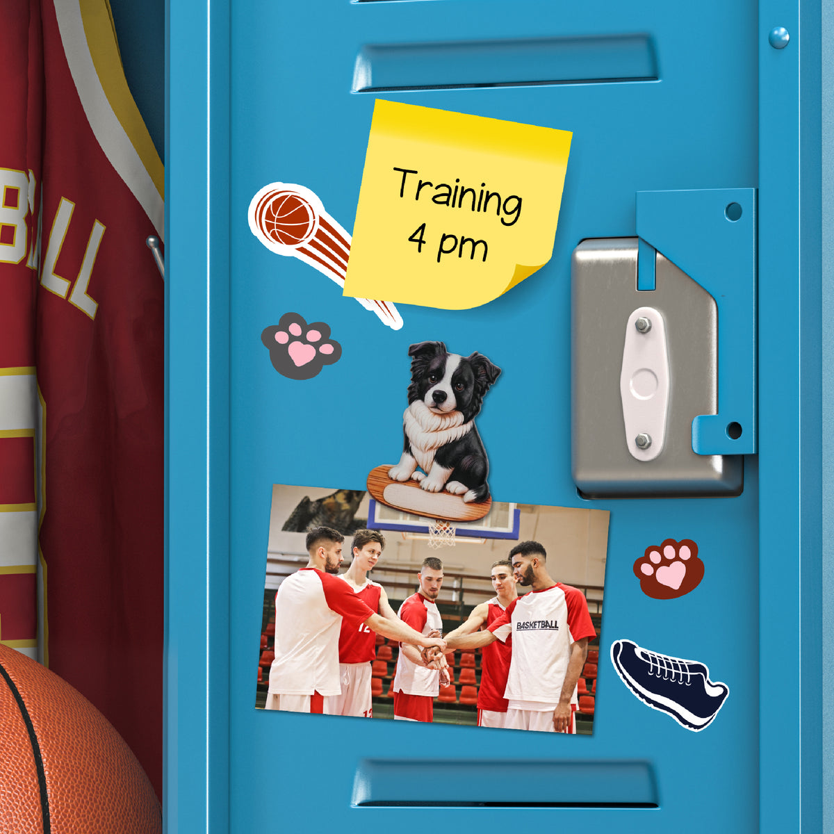 RESIN MAGNETS - BORDER COLLIE DOG