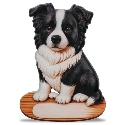 RESIN MAGNETS - BORDER COLLIE DOG