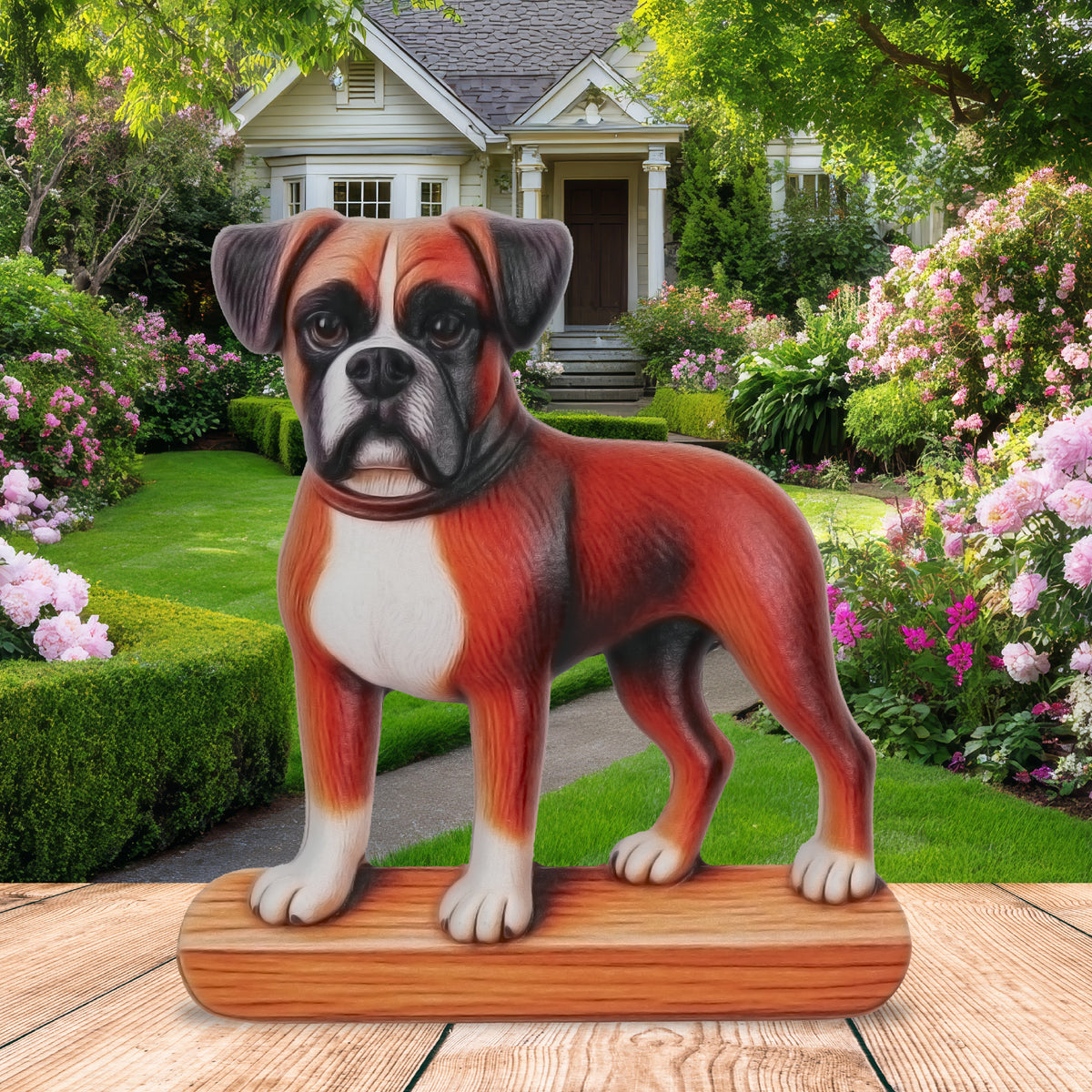 RESIN MAGNETS - BOXER DOG