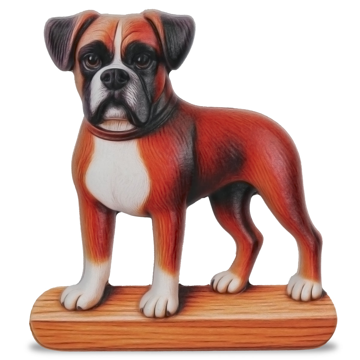 RESIN MAGNETS - BOXER DOG