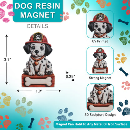 RESIN MAGNETS - DALMATIAN DOG