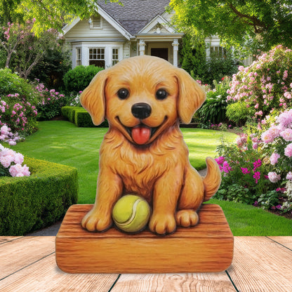 RESIN MAGNETS - GOLDEN RETRIEVER DOG