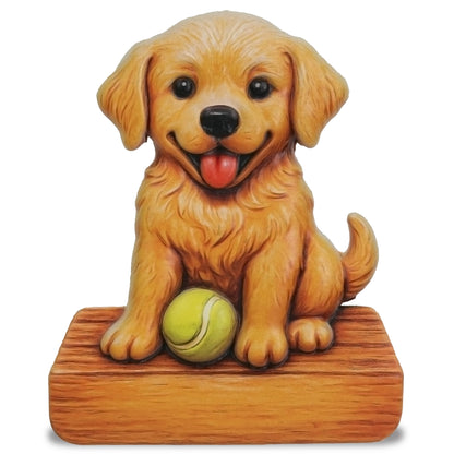 RESIN MAGNETS - GOLDEN RETRIEVER DOG