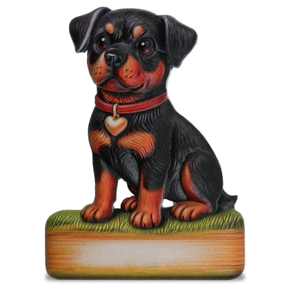 RESIN MAGNETS - ROTTWEILER DOG