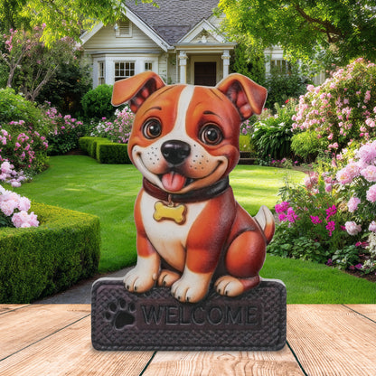 RESIN MAGNETS - PIT BULL DOG