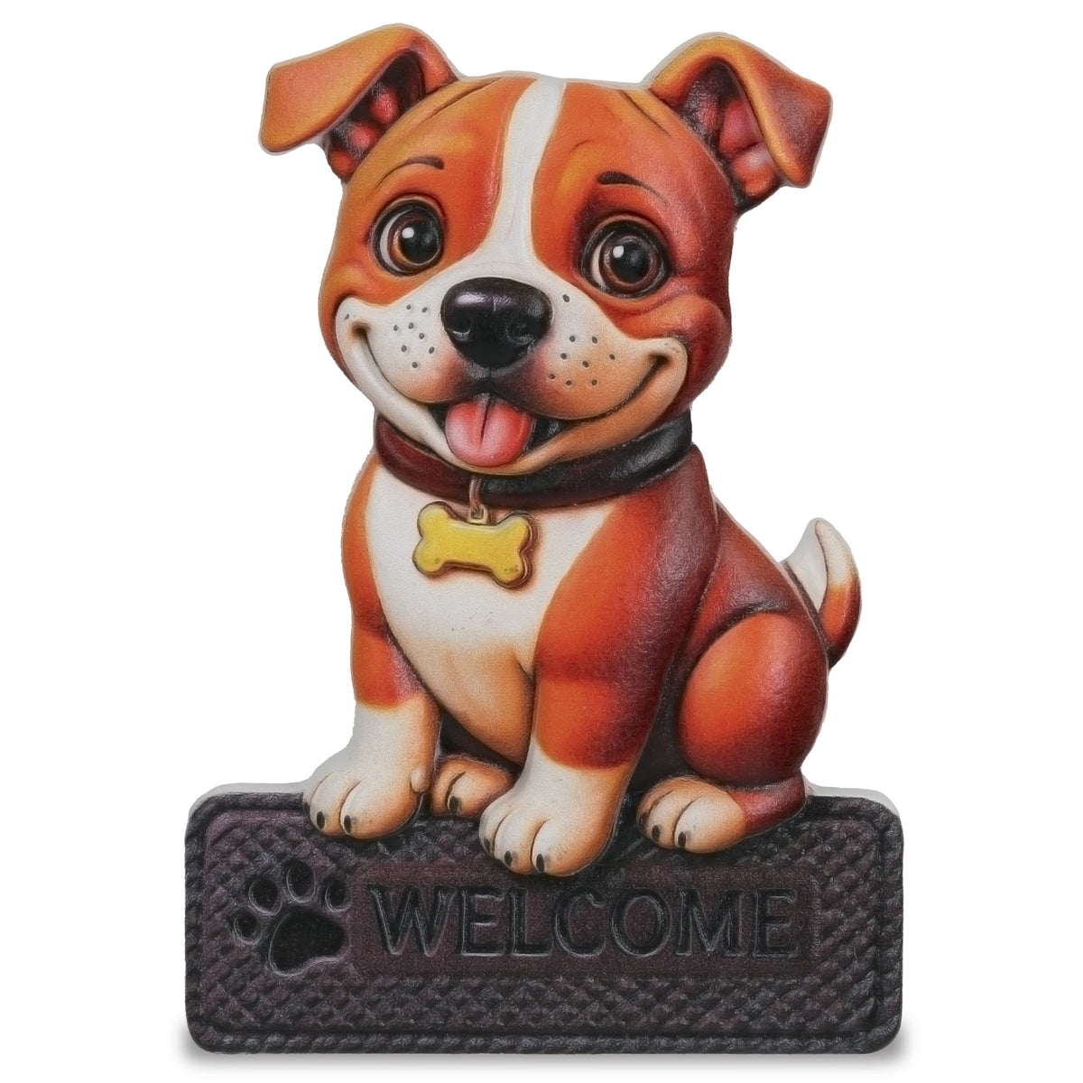 RESIN MAGNETS - PIT BULL DOG