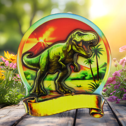 MDF EPOXY MAGNET - T-REX DINOSAUR