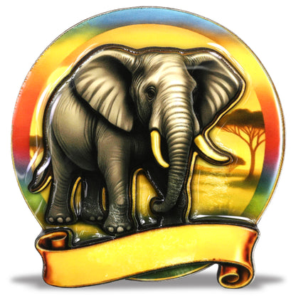 MDF EPOXY MAGNET - ELEPHANT