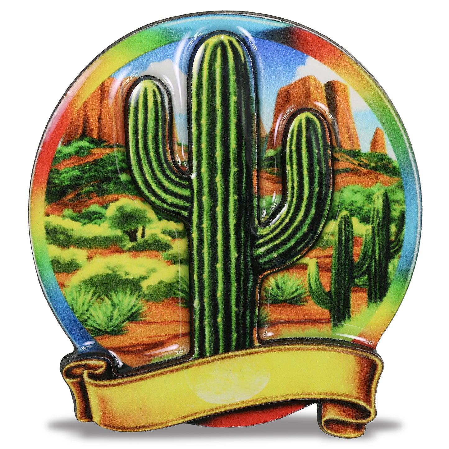 MDF EPOXY MAGNET - CACTUS